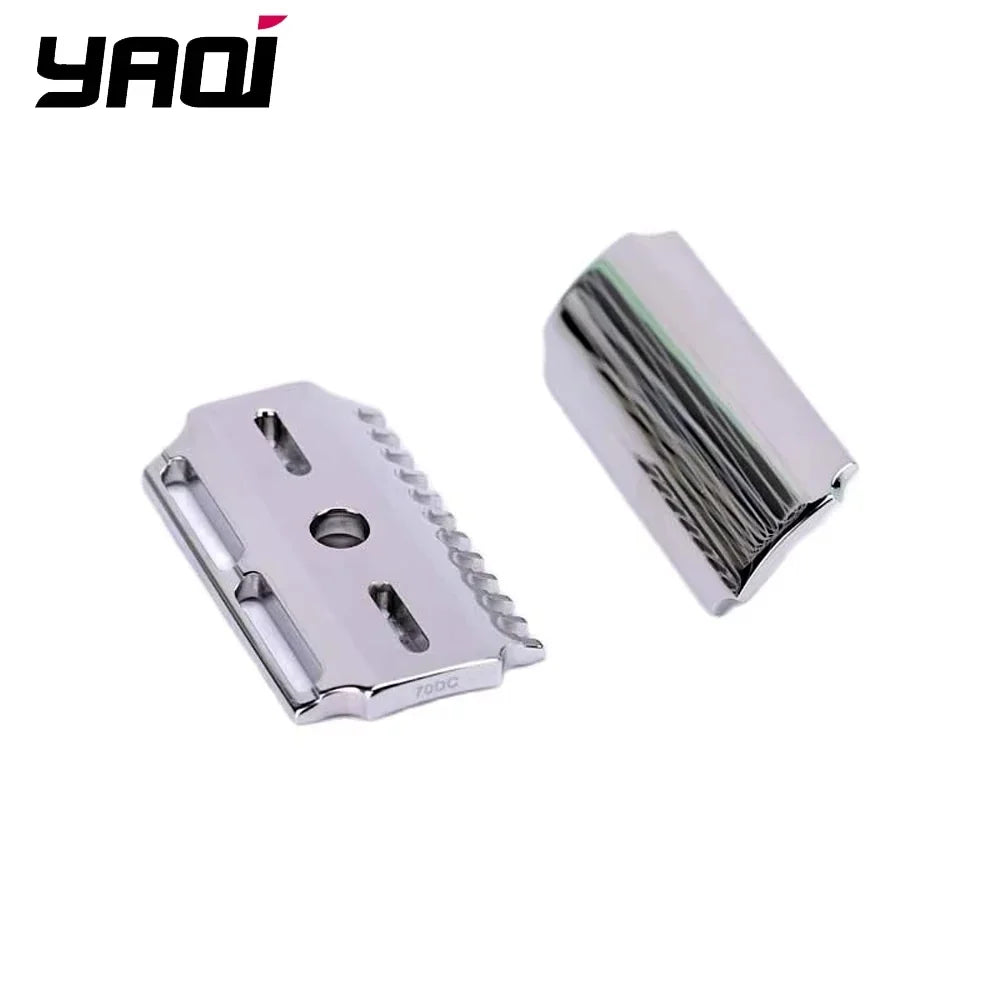 2026 YAQI Vostok 70DC Safety Razor Head 316 Stainless Steel Polished