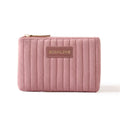 Holland Velvet Travel Cosmetic Bag & Makeup Organizer Case