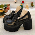 Retro Mary Jane Platform Heels – Women's Thick Sole Pumps