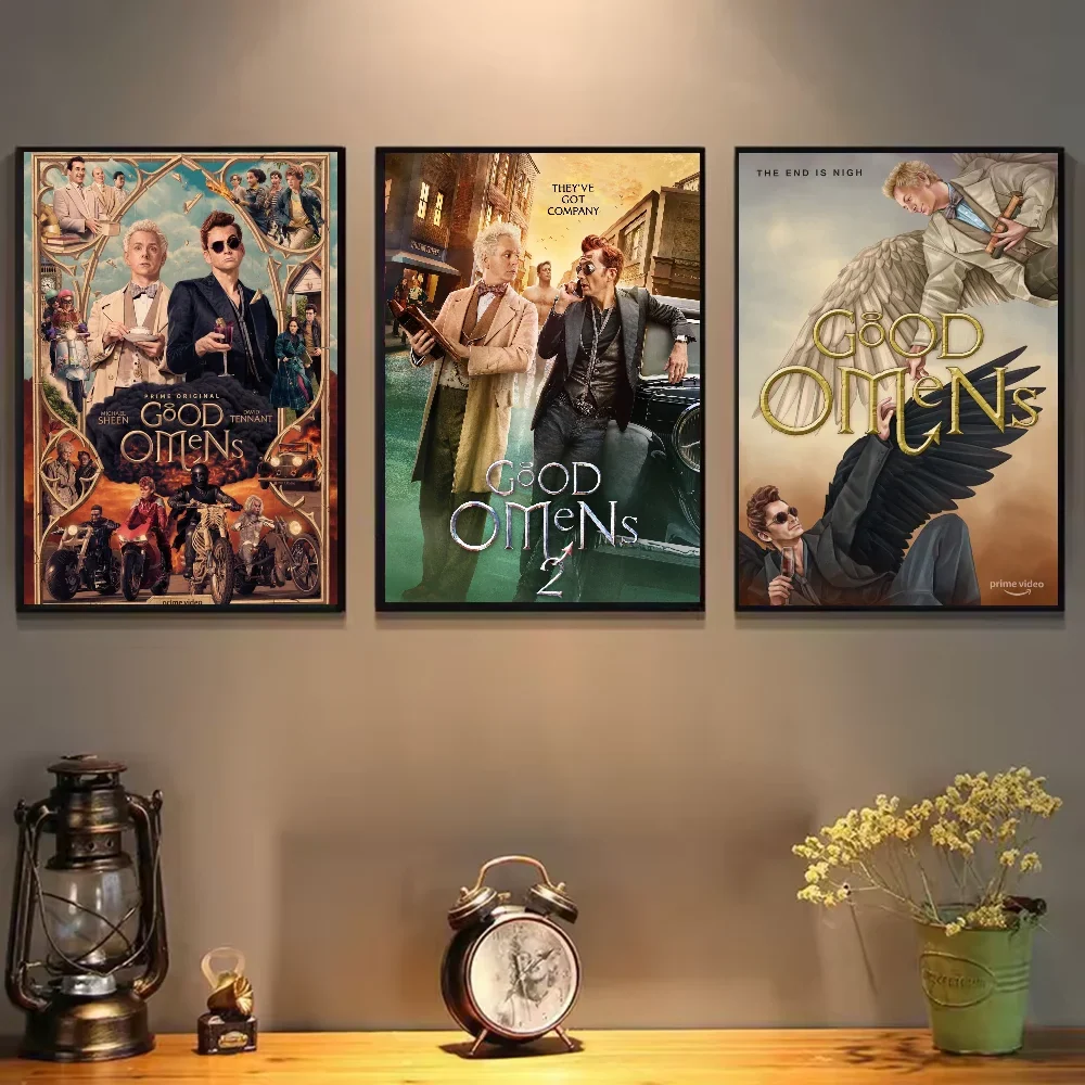 Good Omens TV Show Poster – HD Waterproof PVC Wall Art Decor