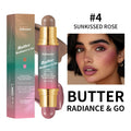 Lakerain Dual-End Bronzer & Blush Stick – 4 Shades | Multiuse