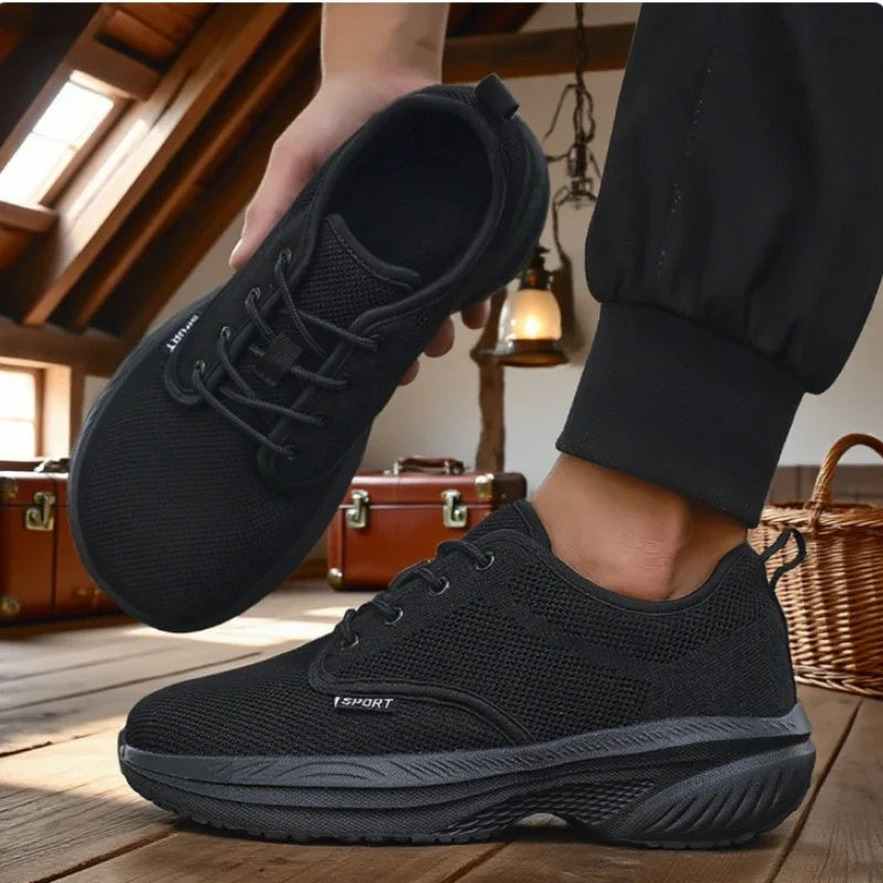 ZULIWAGN Wide Fit Breathable Running Sneakers | Soft Sole