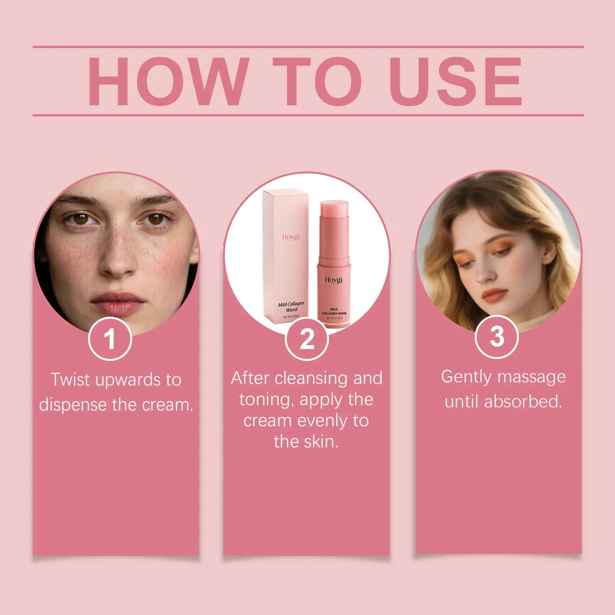 Hoygi Collagen Hydrating Face Balm Stick – Korean Skincare 9g