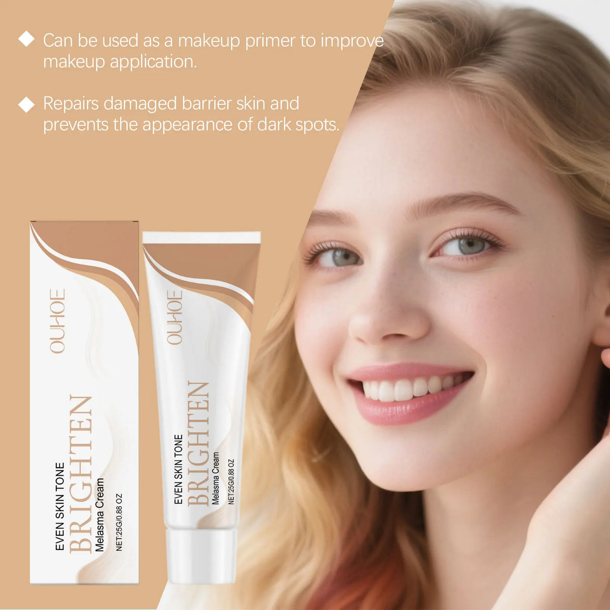 Radiance Brightening Cream with Niacinamide | Hydrating Face Cream