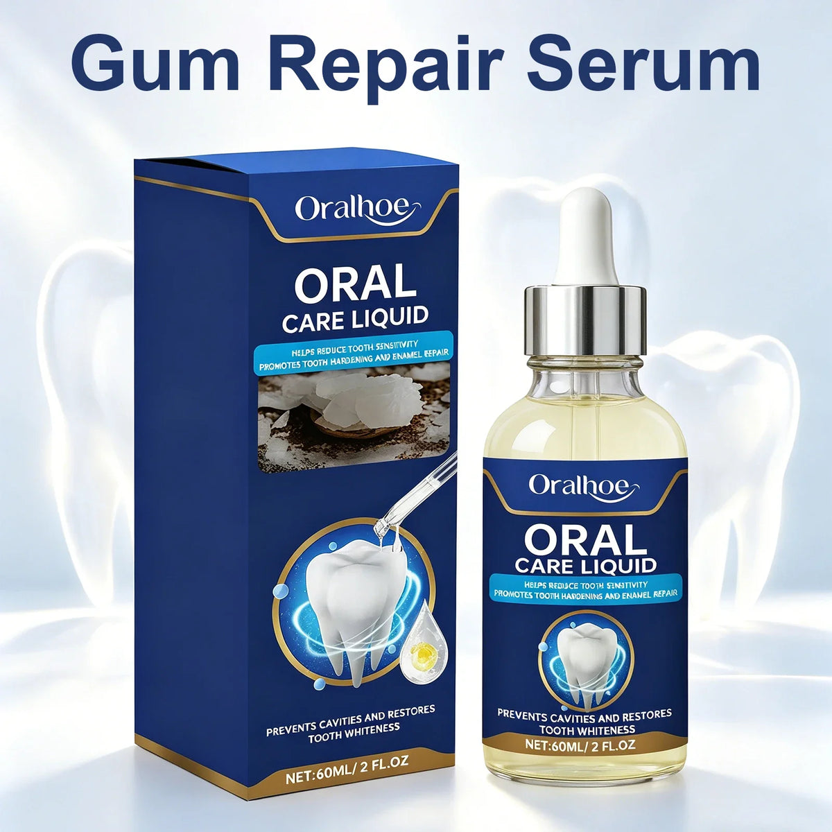 60ml Gum Repair Serum – Deep Cleaning & Fresh Breath Dental Care
