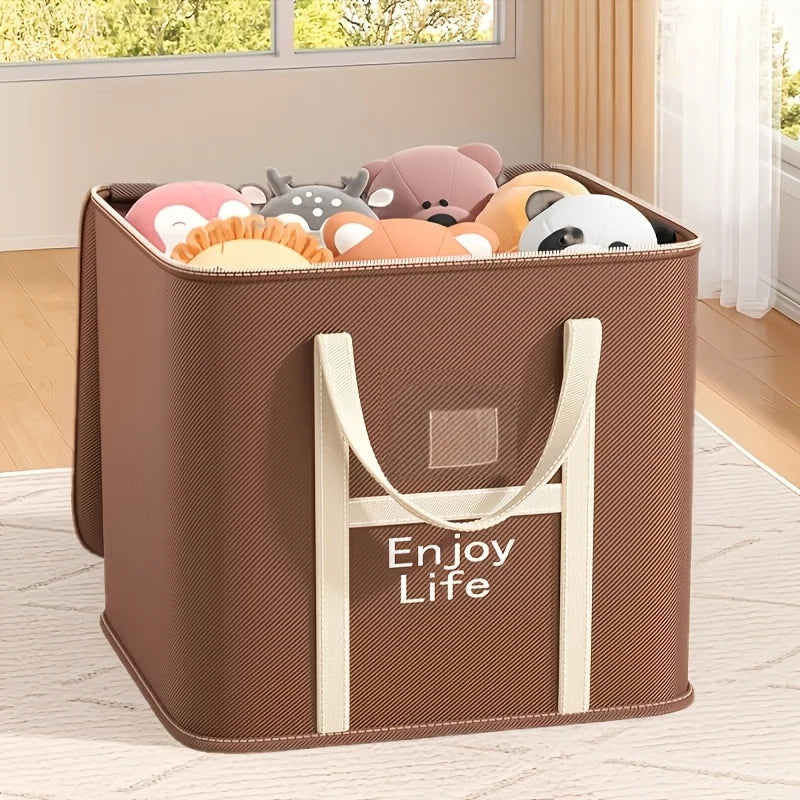 Large Collapsible Storage Bags for Clothes, Blankets & Bedding