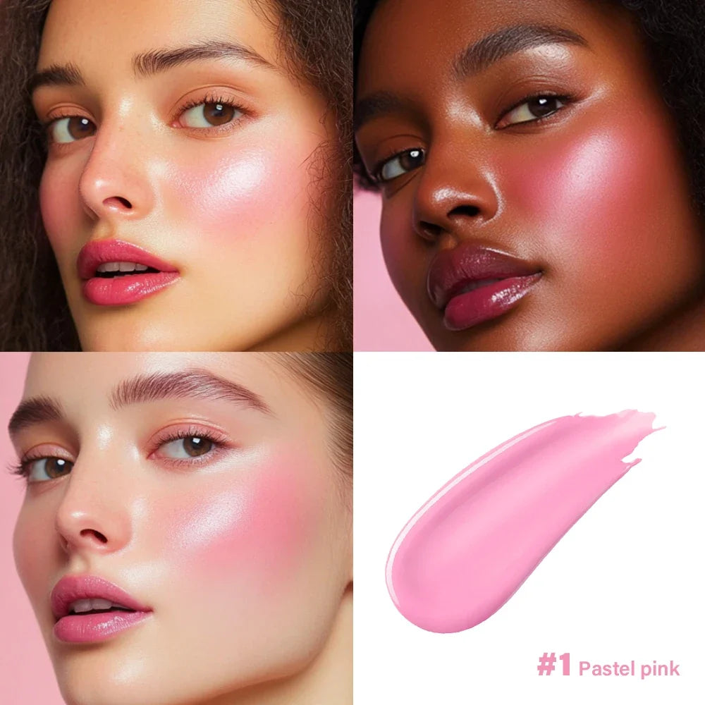 ibcccndc 6-Color Liquid Blush – All-Day Buildable Cheek Stain