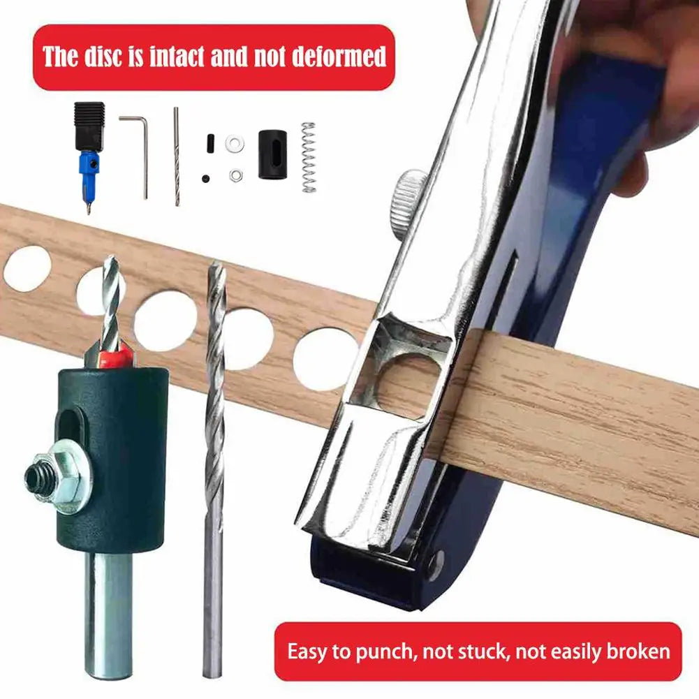 Single Hole Punch Plier 8mm – Metal Card & Paper Puncher Tool