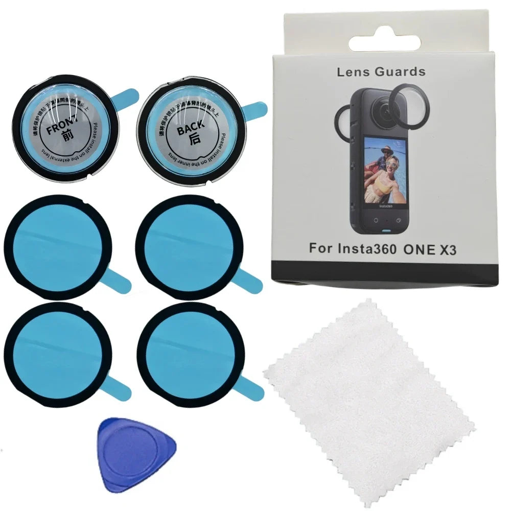 Insta360 X3 Dual Lens Protector – Waterproof PC Cover Guard