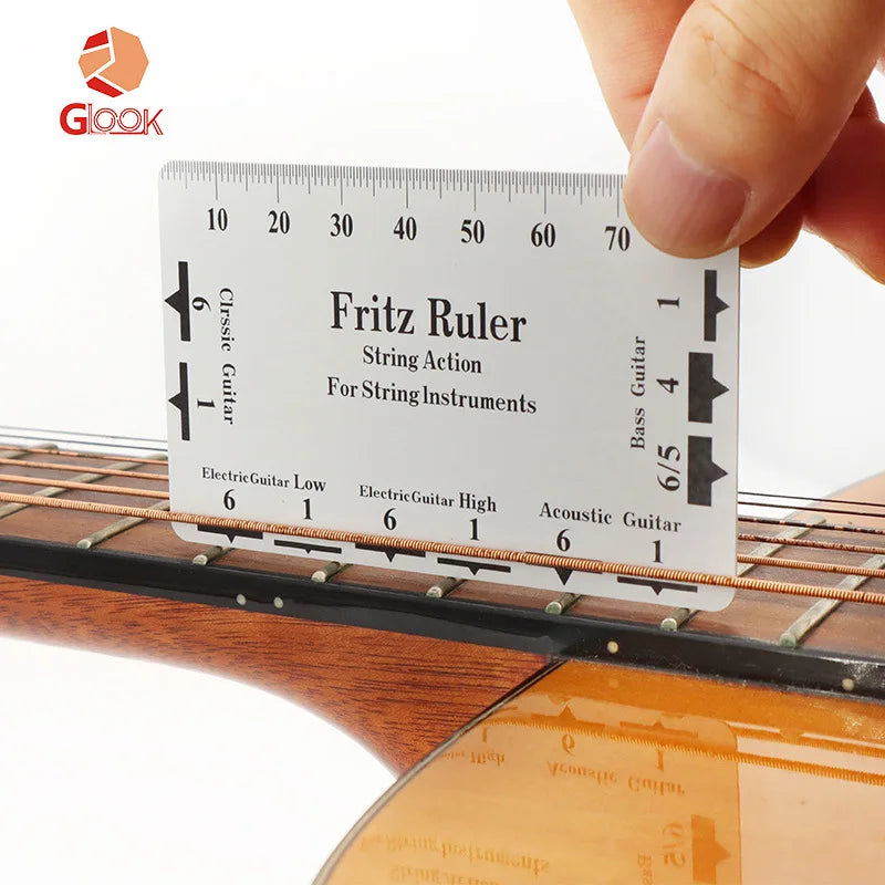 Guitar Pitch Caliper Electric Measurement String Height Data Ruler