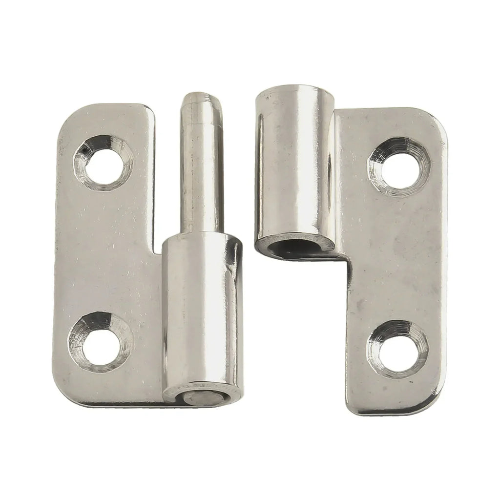 304 Stainless Steel Lift-Off Removable Hinge 37×33mm Silver