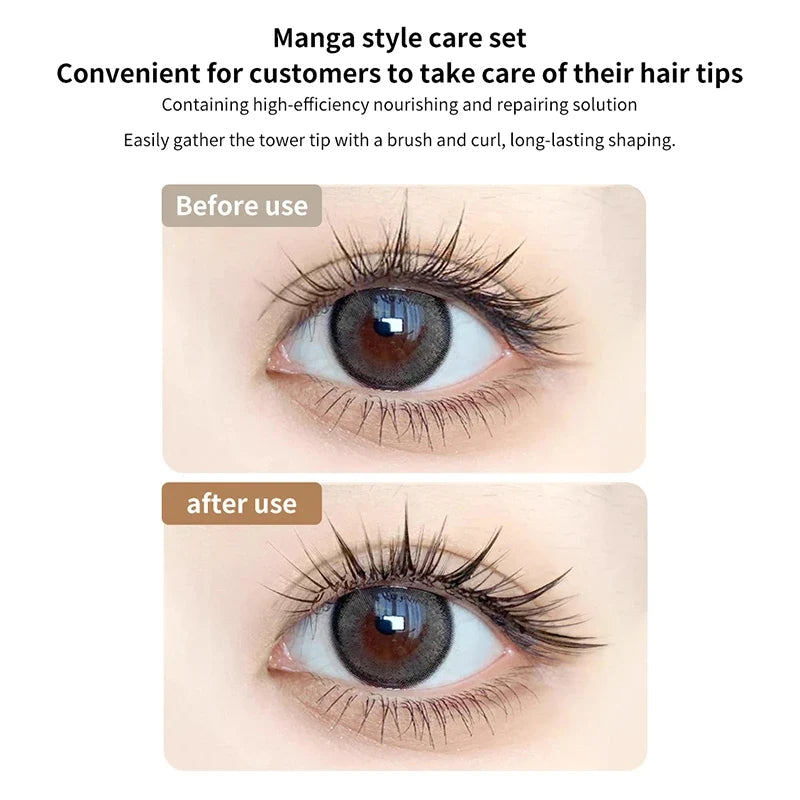 HERORANGE Waterproof False Eyelash Glue with Brush 1.5ml