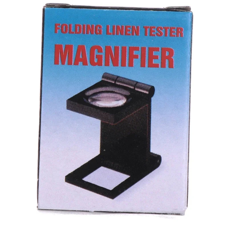 10X Folding Loupe Magnifier 28mm with Scale | Textile & Jewelry