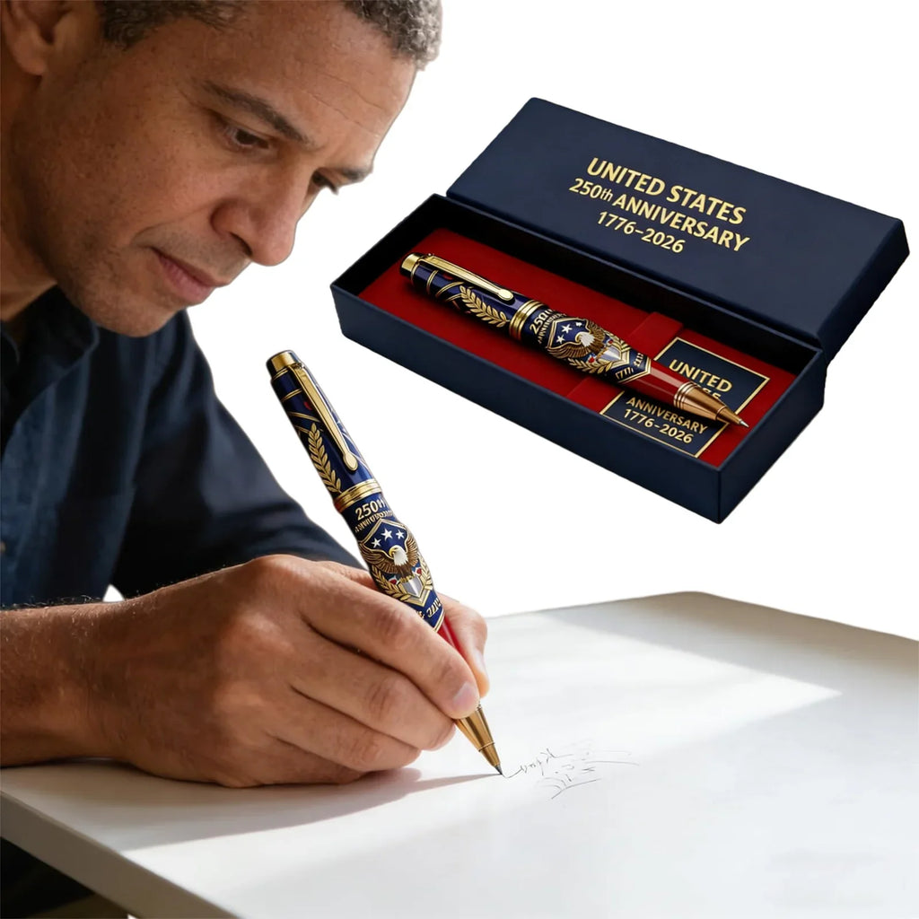 1- USA 250th Anniversary Souvenir Ballpoint Pen Box Limited
