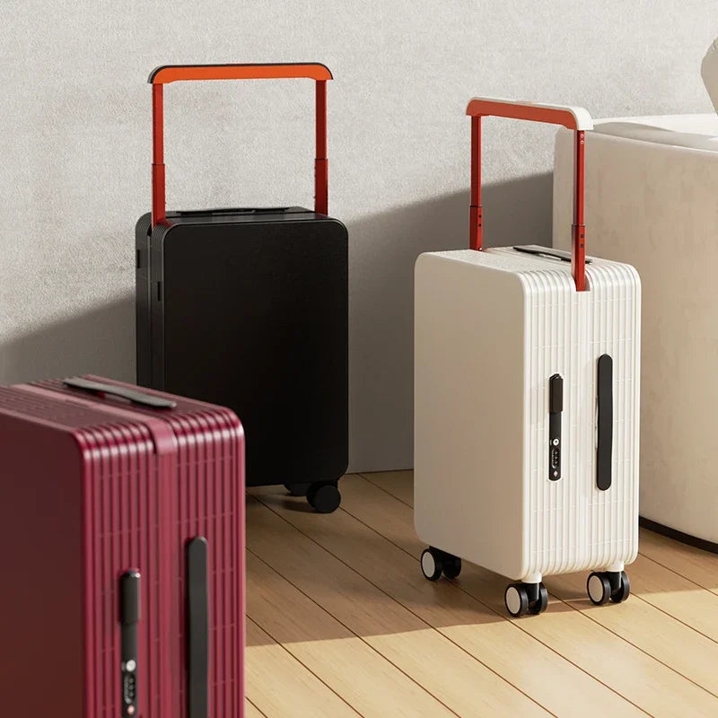 20" Wide Handle Carry-On Suitcase | Aluminum Frame PC Trolley
