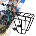 Mountain Bike Front Rack – 25kg Steel Cargo Carrier