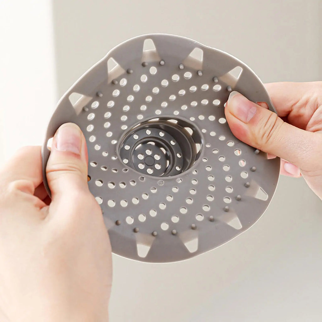 Shower Drain Hair Catcher – Anti-Clog Tub & Sink Cover