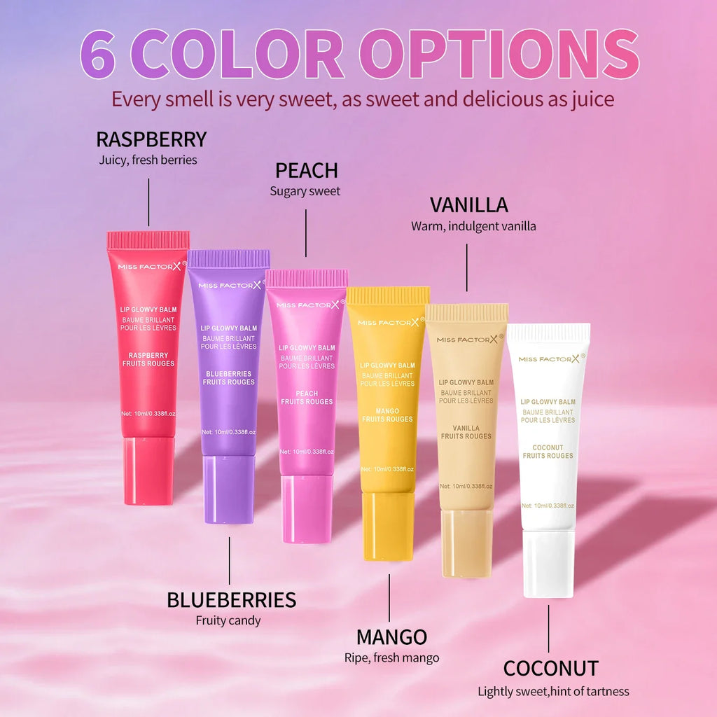 24-Piece 6-Color Moisturizing Lip Gloss Set | Women's Gift