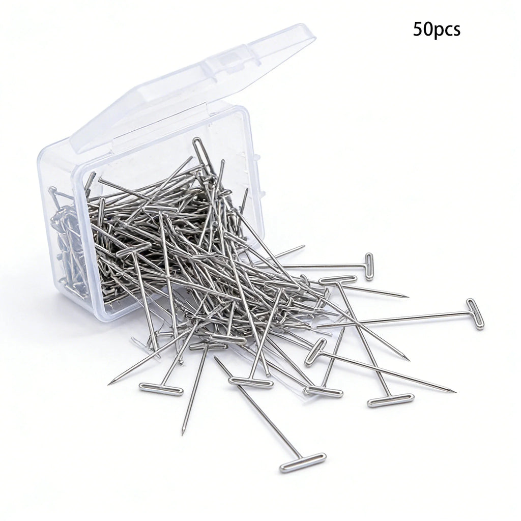 Wig T-Pins for Mannequin Head – Hair Blocking & Styling Pins