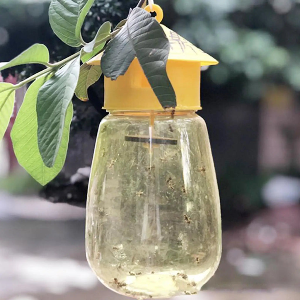 KITPIPI Yellow Fruit Fly Trap – Outdoor Garden Insect Catcher