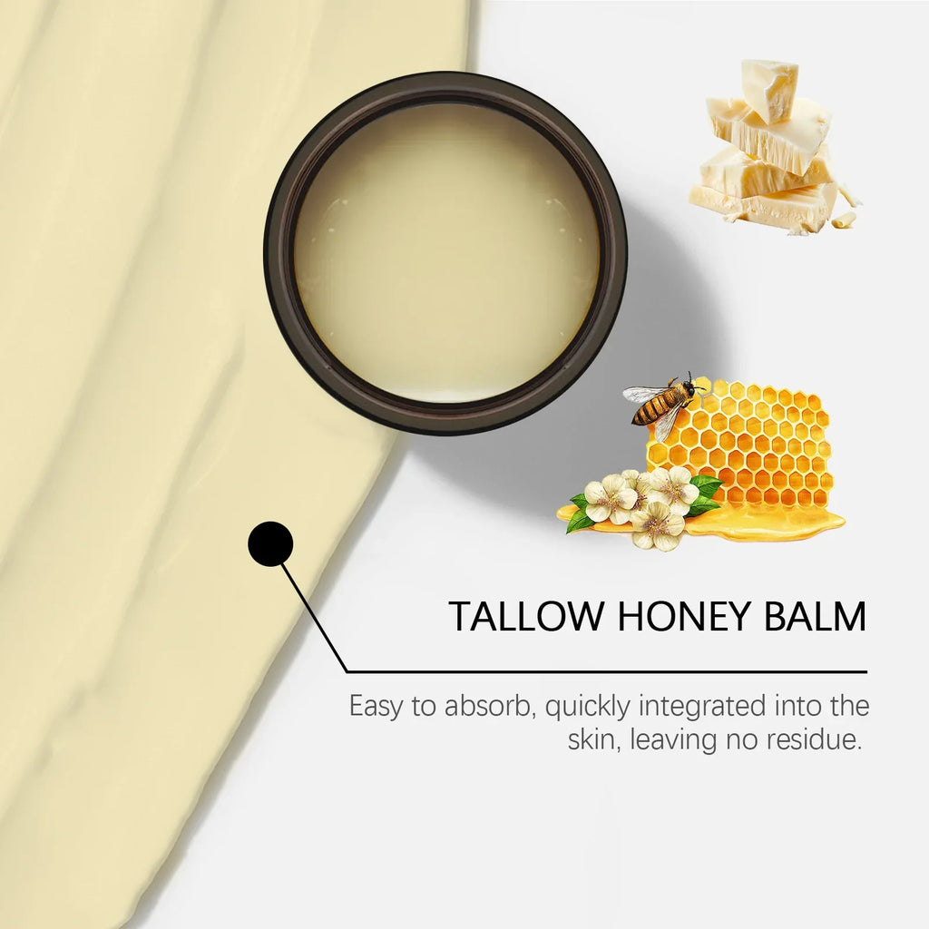 WOODSLEEP Beef Tallow & Honey Moisturizer Cream – Face & Body
