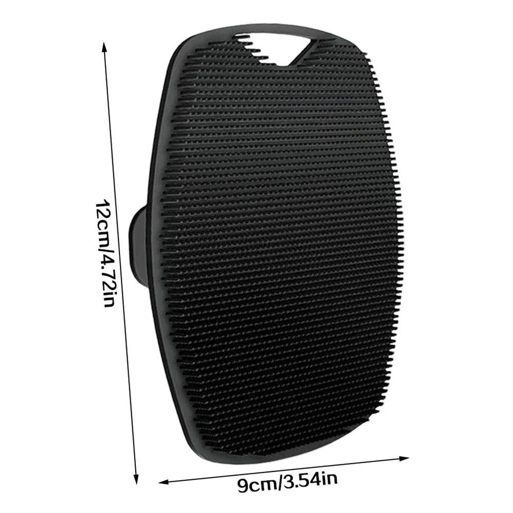 Soft Silicone Body Scrubber – Exfoliating Shower Brush