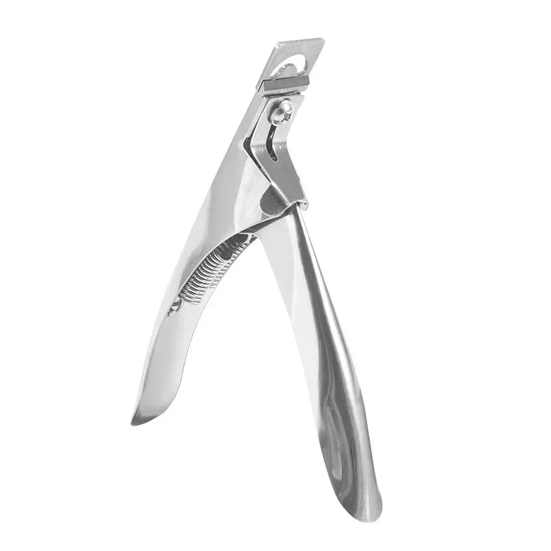 Straight Edge Acrylic Nail Clipper | Guillotine False Nail Cutter