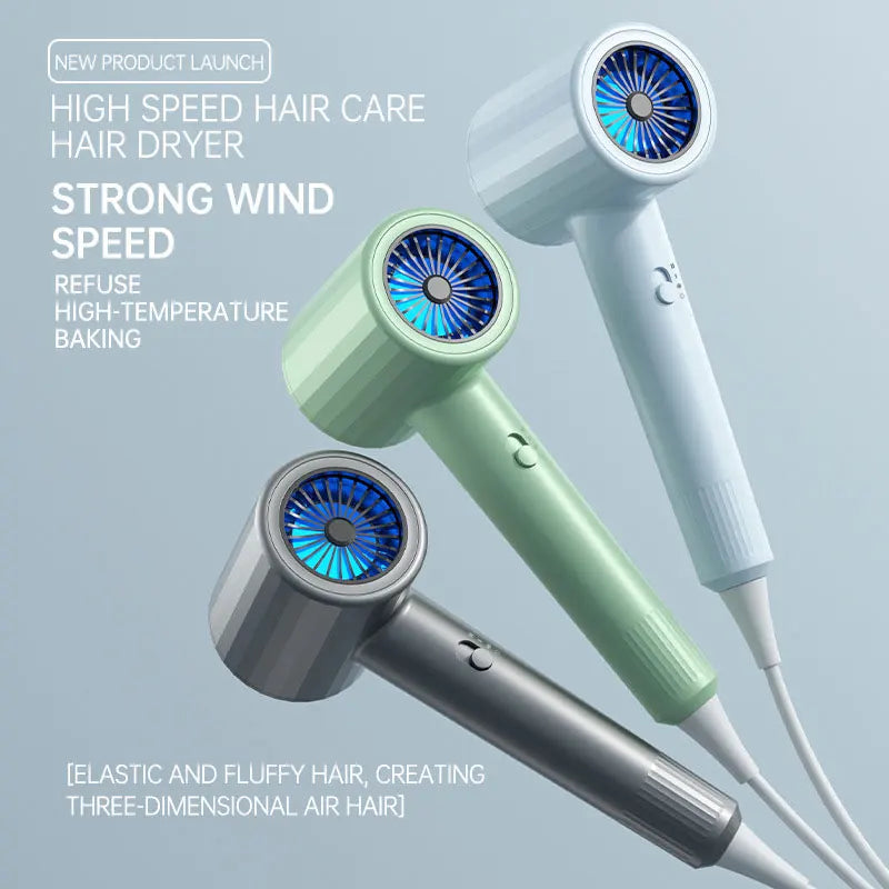 BALASHOV 1800W High-Speed Hair Dryer – Low Noise & Negative Ion
