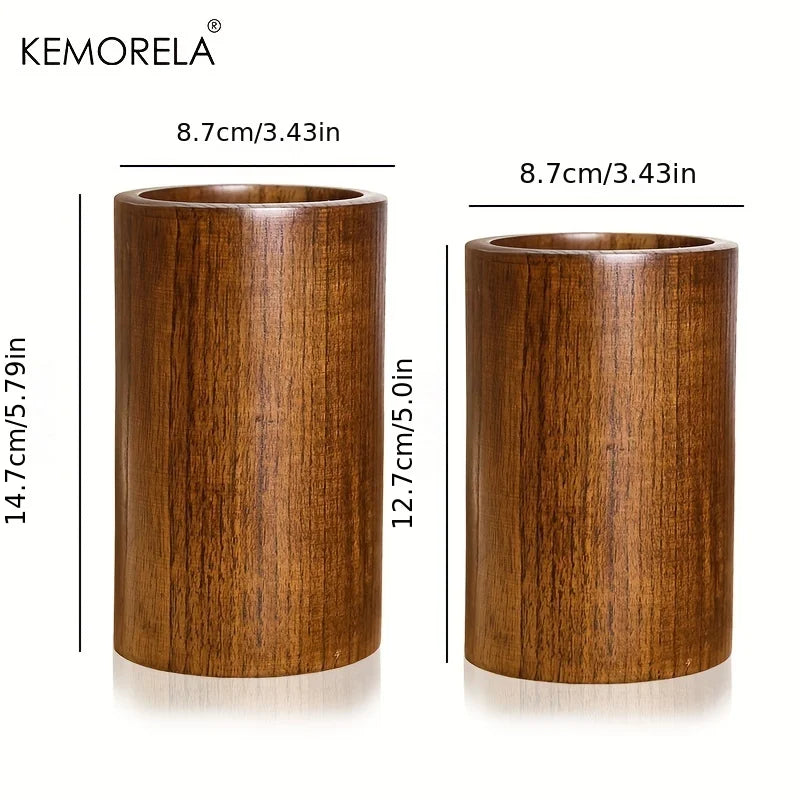 KEMORELA Wooden Chopstick & Utensil Holder Organizer