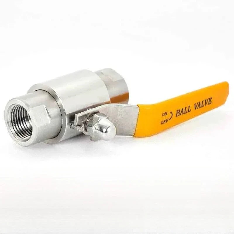 304 Stainless Steel Ball Valve Female Thread DN8–DN25