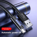 120W 6A Fast Charging USB Cable – Auto Cut-Off Data Cord
