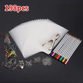 Heat Shrink Plastic Sheets Set – DIY Keychain & Craft Kit