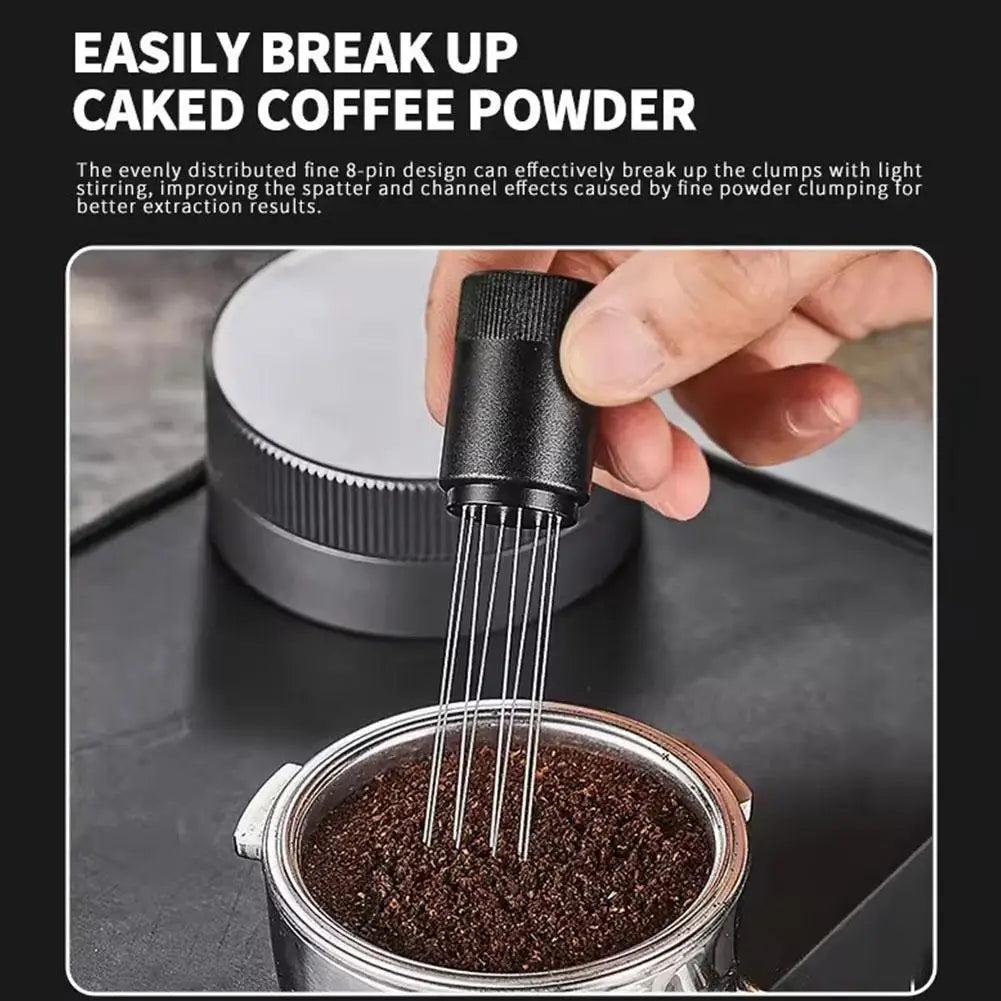 WDT Espresso Dispensing Needle Tool with Magnetic Stand