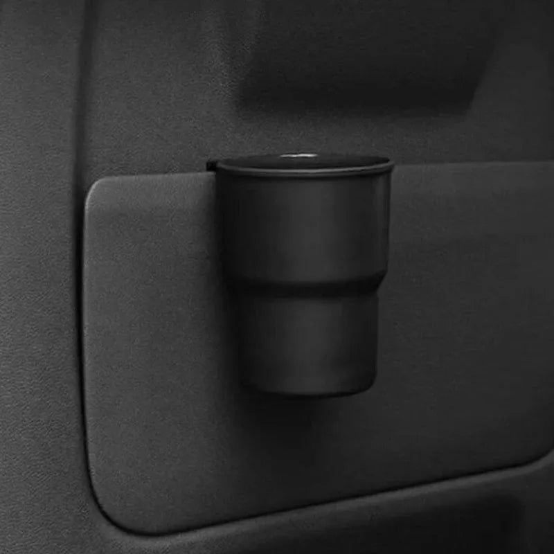 Multifunctional Car Cup Holder – Phone & Trash Organizer