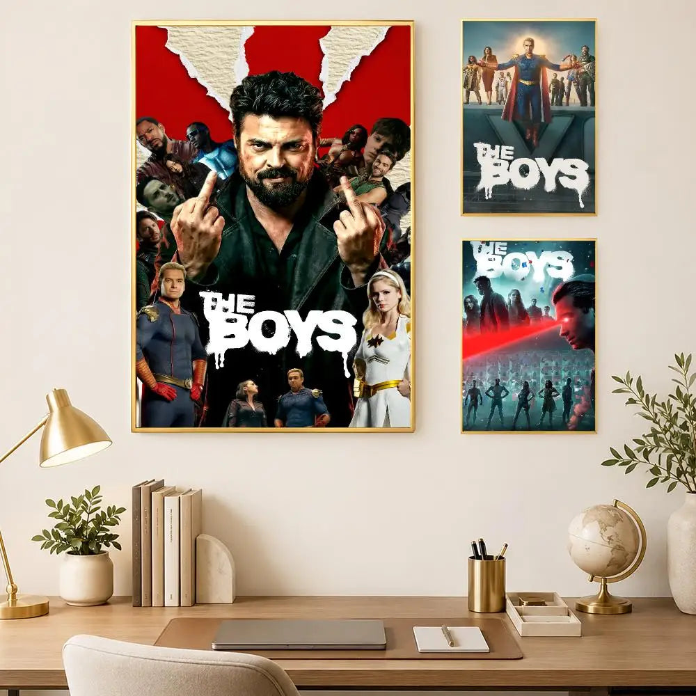 The Boys Wall Art Poster – Self-Stick HD Waterproof Print