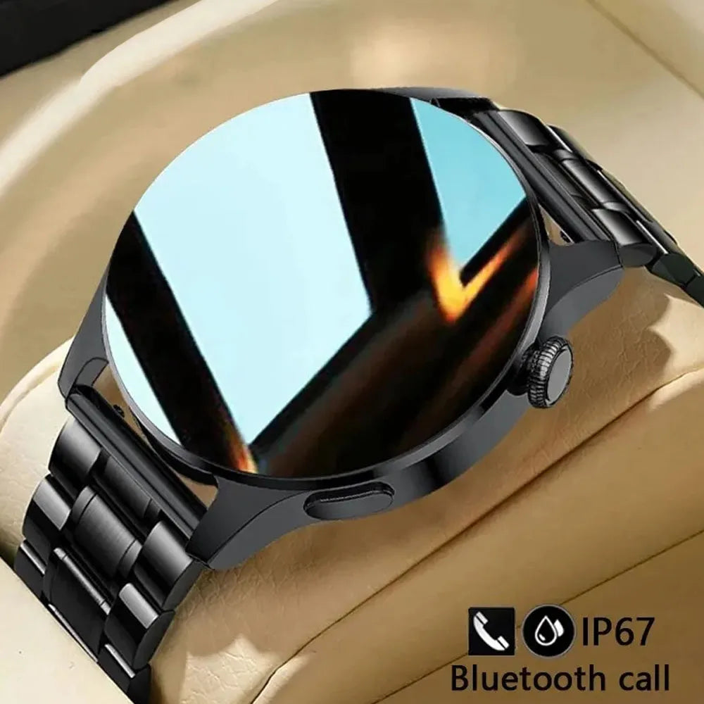 Bluetooth Smartwatch for Men – Heart Rate, Fitness & Calls