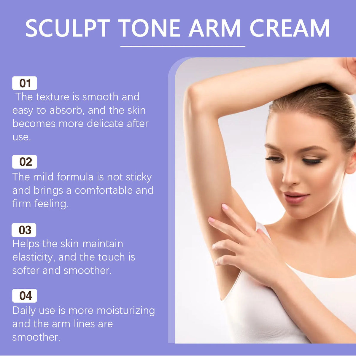 OceAura Arm Firming Cream – Tighten, Tone & Sculpt Arms