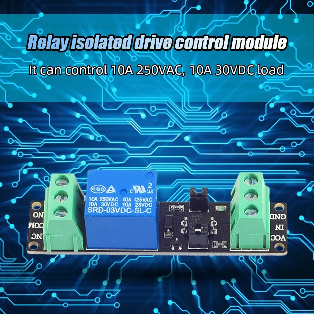 DC 3V/3.3V Optocoupler Relay Module – Isolated Drive Control Board