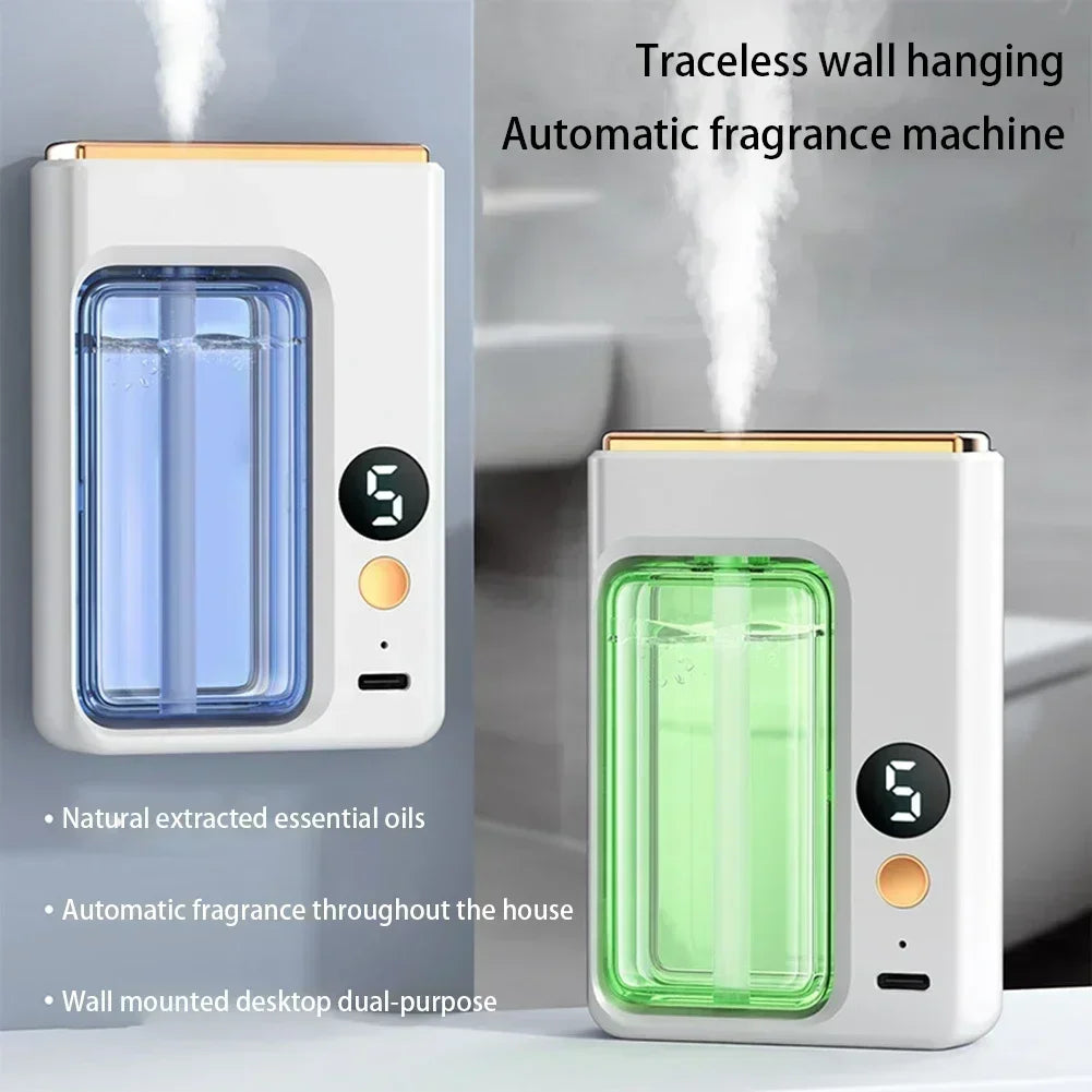 Wall-Mounted Automatic Essential Oil Diffuser | Aromatherapy