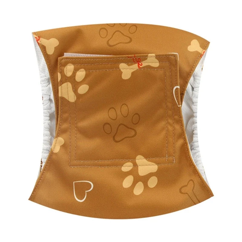 Washable Reusable Pet Diapers for Puppies & Kittens