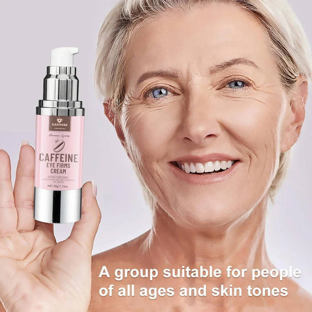 HISENRAIN Caffeine Under Eye Cream – Firm, Lift & Brighten 50g
