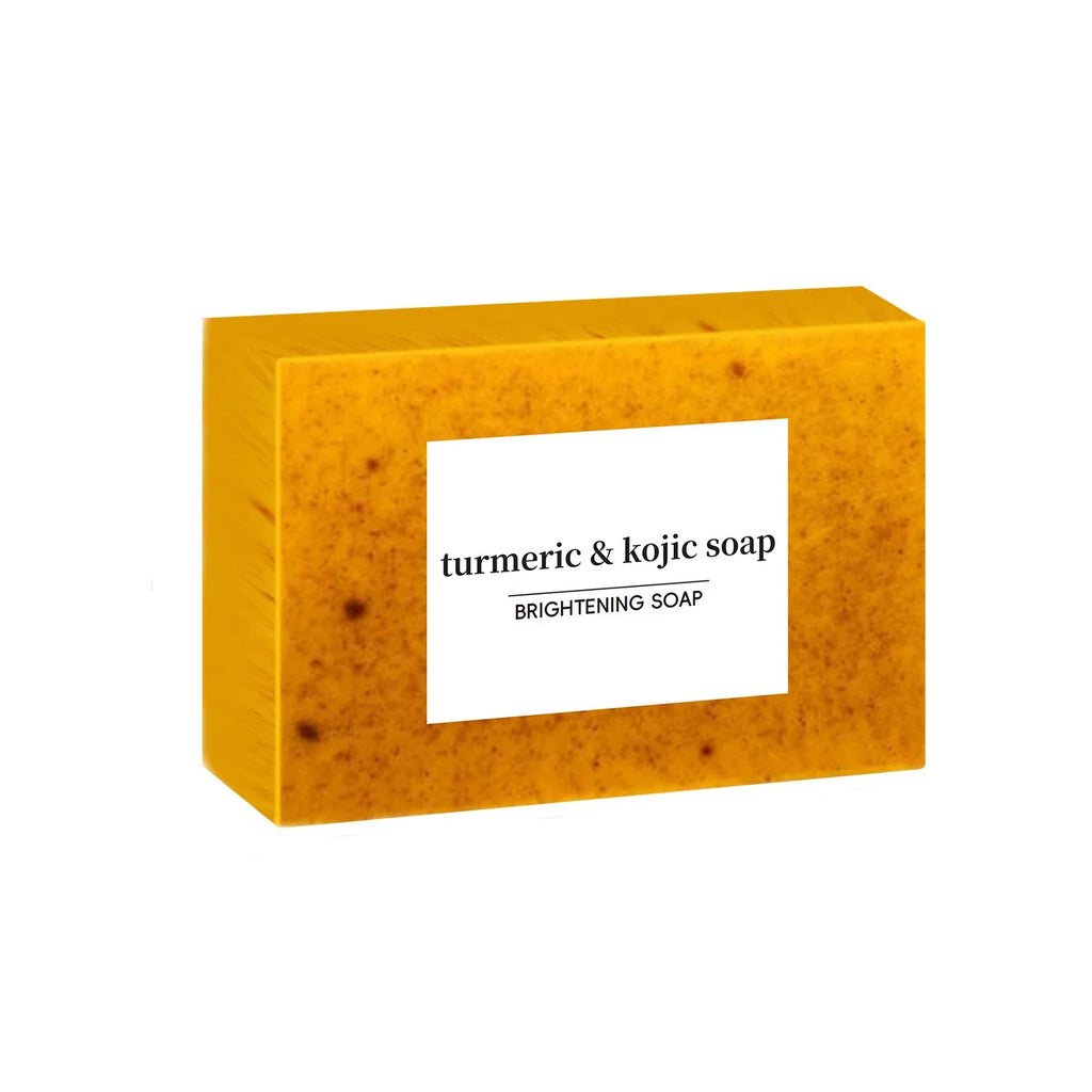 Turmeric Hand Made Soap Lemon Kojic Acid Shower Facial Deep Cleaning