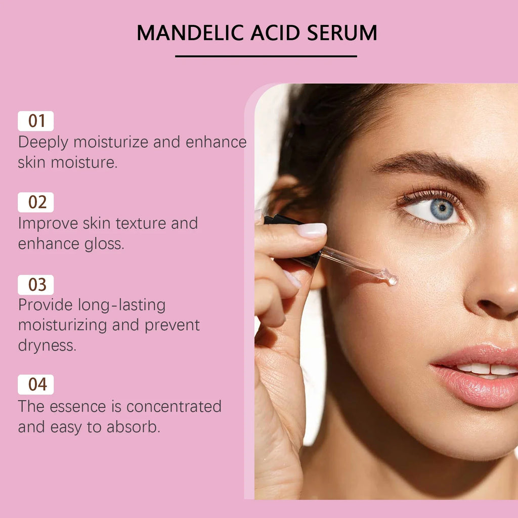 Mandelic Acid Face Serum – Exfoliate, Brighten & Moisturize 1oz