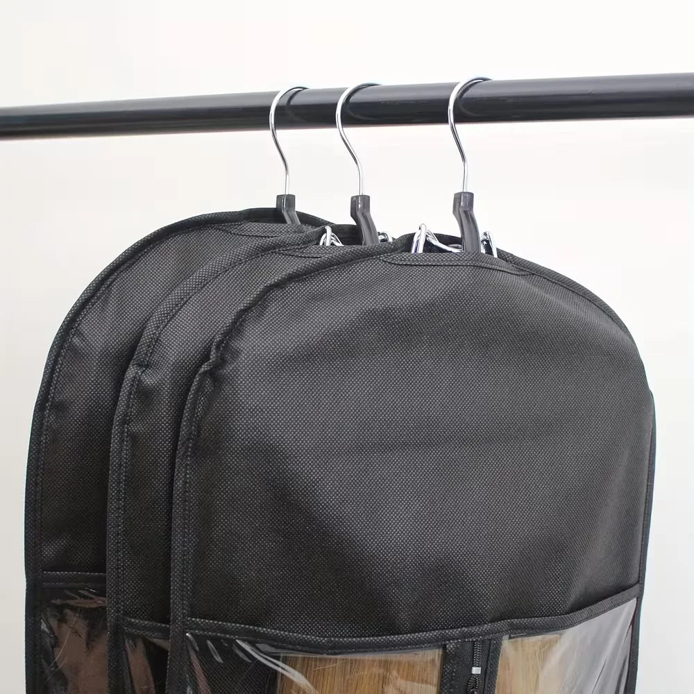 Wig Storage Bag & Hanging Hanger Organizer Set – Dustproof