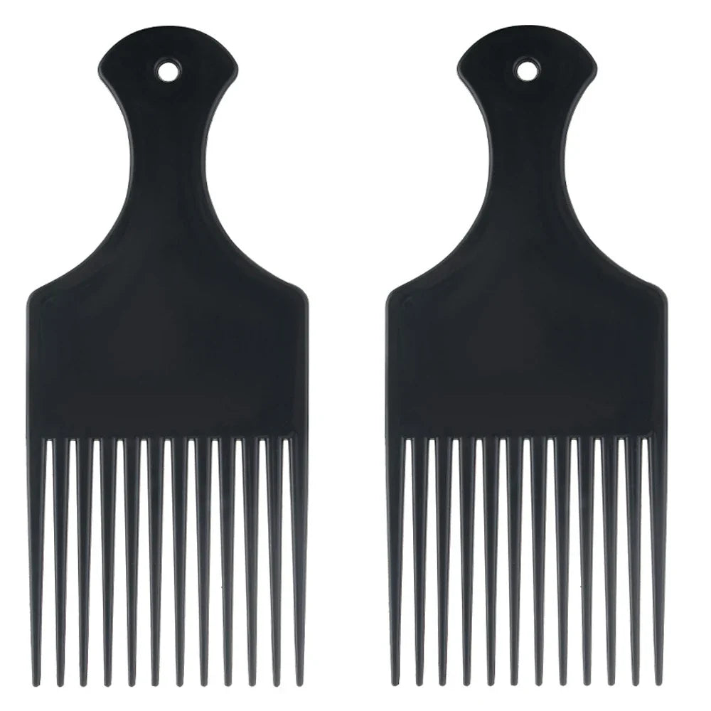 Afro Pick Wide Tooth Comb – Curly Kinky Natural Hair Detangler