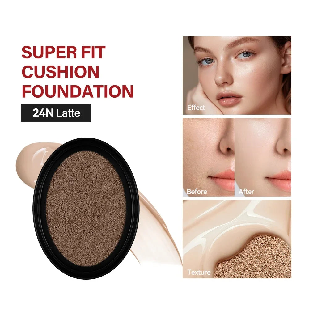 Waterproof Cushion Foundation Refill | Semi-Matte 72-Hour Wear