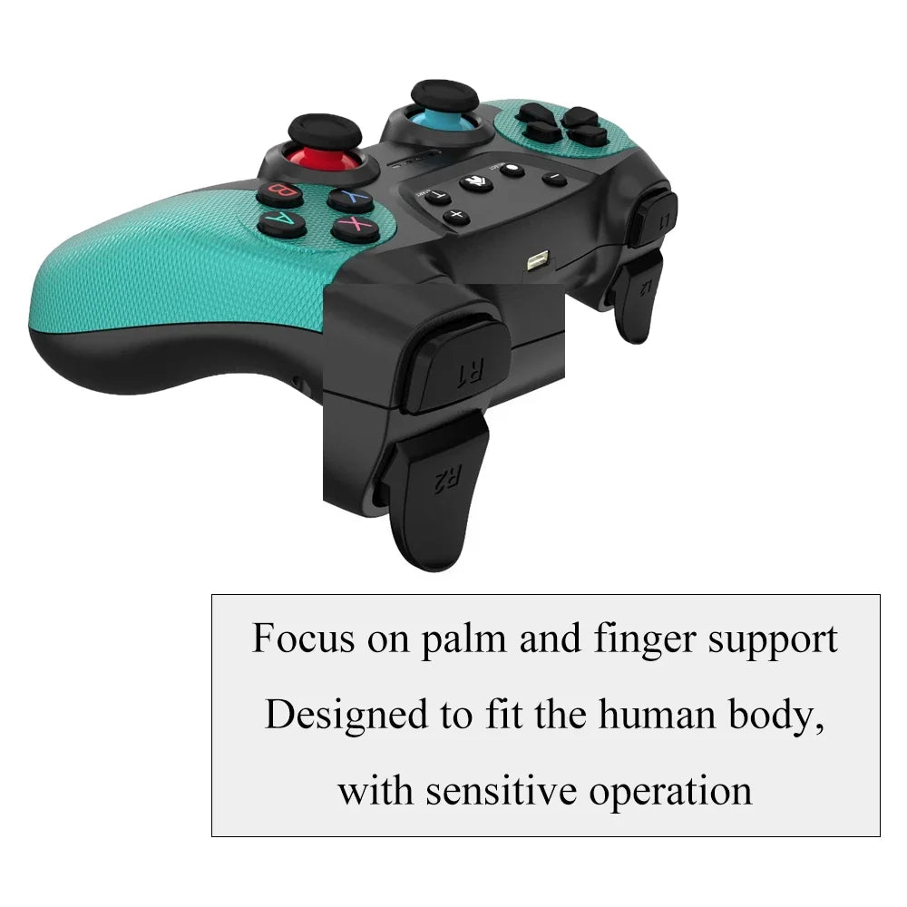 Wireless Bluetooth Gamepad – Switch, PS3, Android & PC