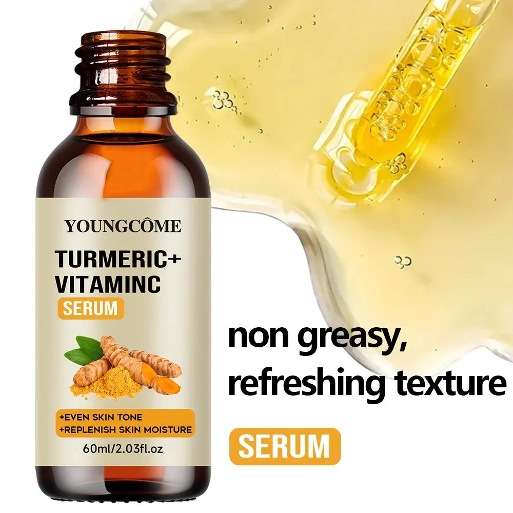 YOUNGCOME Turmeric Vitamin C Cream Set – Collagen & Retinol