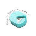 R4mm Corner Rounder Punch – Paper, Cardstock & Photo Edge Tool