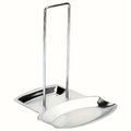Stainless Steel Pot Lid Rack – No-Drill Countertop Organizer